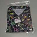 Fat Tuesday Shirts for Women Fat Tuesday Party Outfit Button Up New Orleans Themed Party Short Sleeve Tops (XXL)