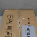 Amazon Basics Slim, Velvet, Non-Slip Sturdy Clothes Hangers, 50-Pack, Ivory/Silver