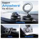 Car Phone Holder for Magsafe [78+LBS Strongest Suction & 2400gf Magnetic] 360 Adjustable Car Phone Mount, Phone Holders for Your Car for iPhone 17 Pro Max 16 15 14 13 12 Air Plus (Carbon Fiber)