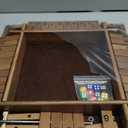 Ropoda 14 Inches 4-Way Shut The Box Game (2-4 Players) for Kids & Adults (4 Sided Large Shut The Board Game Wooden, 8 Dice) Vintage Style, Close The Box Game, Dice Game