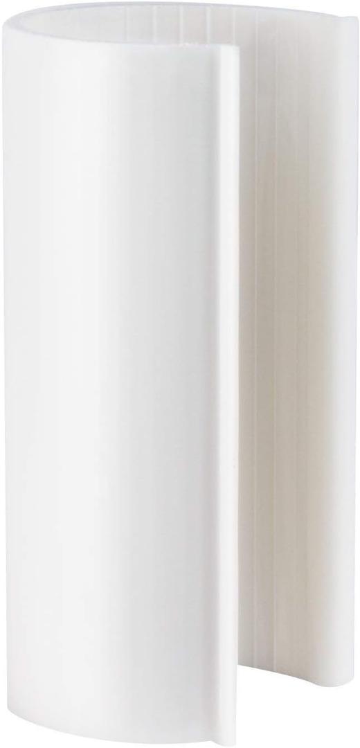 Snap Clamp 1 Inch Wide X 4 Inches for 1" PVC Pipe White (10 Per Bag)