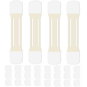 Invisible Neck Tape for Sagging Skin  60 PCS + 4 Strips Clear Lifting Tape, Turkey Neck Tightening Patches for Double Chin, Jowls & Wrinkles, Instant Face & Neck Lift for makeup
