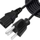 8ft 3 Prong Power Cord Replacement for JBL Eon 615 610 710 715 612 eos618S ONE Mk2 305P MkII Speaker Subwoofer AC Power Cord C13 Cable