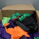 8Ft Halloween Inflatables Witch Outdoor Decorations with Candy Cauldron, Scary Blow Up Witch Holds I Smell Children Banner, Inflatable Halloween Build-in LEDs for Party Yard Lawn Garden Decor