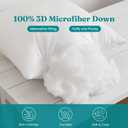 Oubonun 18 x 18 Outdoor Pillow Inserts (Pack of 2) - Square Waterproof Throw Pillow - Decorative Throw Pillows Insert for Couch Sofa Bed Patio Furniture - White Pillow