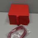 Jaywayang, Red Gift Boxes with Lids, Ribbons, and Tissue Papers Square Gift Boxes - 7.1 Inch - Christmas Presents Wrapping, Valentine's Day Decoration Party Favor Boxes.