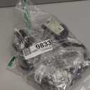 Mr. Pen- Space Saving Hangers for Clothes, 16 pcs, Black, Plastic Multi Clothes Hangers Space Saving, 5 Slots, 360 Rotating Hooks