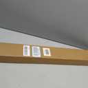 LazBlinds No Drill Blinds for Indoor Windows, Blackout Roller Shades, Cordless Window Blackout Blinds, Thermal Insulated Fabric UV Protection for Home and Office, 40" W x 72" H, White