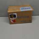 FEMILA Wall Sconces Set of 2, 1-Light Matte Black Bathroom Light Fixtures, Modern Single Vanity Light Wall Lamp with Hammered Metal Shade, 4FG59B-2 BK (6", 2 pack)