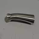 Enhon Slip on Tub Spout with Diverter, Compatible with American Standard 8888026.002 Tub Spout, Bathroom Bathtub Faucet, Fits 1/2 Copper Water Tube(5/8 Dia), 5/32 Hex Wrench(Brushed Nickel,1)