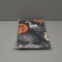 4 x XCHI Boo Spooky Ghost Pumpkin Halloween Round Placemats Set of 4 Table Mats Table Decorations 14x14 Inch