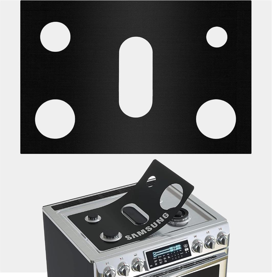 Stove Guard for Gas Stove Range, Stove Guard Stove Top Protector, Stove Burner Covers, Stove Guard for Gas Stoves, Stove Mat Protector,Reusable, Non-Stick, Easy to Clean.(1pack)