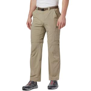 Columbia Men's Silver Ridge Convertible Pant, Breathable, UPF 50 Sun Protection, Tusk, 30x32