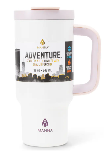 Manna Stainless Steel Tumbler, 32 OZ