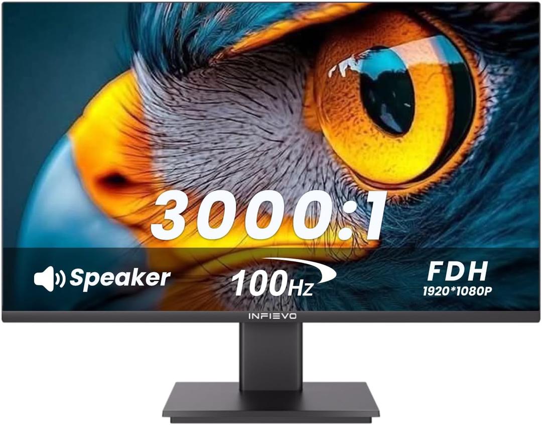 27 Inch Gaming Monitor 165Hz/ 144Hz, QHD 2560x1440 Built-in Speakers 104% sRGB Computer Monitor, Height/ Pivot/ Swivel/ Tilt Adjustable Vertical Monitor, HDR, Support FreeSync, DP, HDMI, VESA Compatible