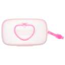 Dispenser Holder Portable Baby Wipes Dispenser Portable Refillable Wipe Holder Wipes Container Reusable Travel Box Pink