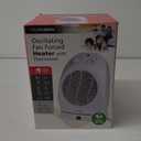 Pro Fusion Heat FH-101A 750/1500 Watt White Oscillating Fan & Heater