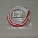 Flexible Quarter Round Molding Double Sided Self Adhesive Peel and Stick Bendable Molding Trim for Floor, Bathrooms, Cabinet Edge, Countertops, Kitchens (39inch)