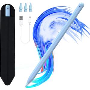 Stylus Pen for iPad11&10thGen,14Mins Faster Charge, with Pencil Holder,Palm Rejection, Tilt Sensitivity, for iPad Air11&13-inch(M3/M2), iPad Pro 11&13-inch (M4),iPad 6-11th,iPad Pro 11/12.9 inch