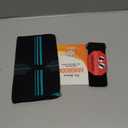 DR. BRACE Elite Elbow Brace Support, Breathable Elbow Compression Sleeve with Gel Pad for Golfer's, Tennis Elbow & Tendonitis Treatment & Pain Relief 2024 (Black-Blue, Large)