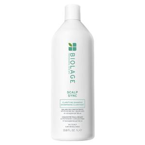 Biolage Scalp Sync Clarifying Shampoo - Residue & Buildup Remover, For Oily Scalp, With Fermented Tea & Glycolic Acid, Vegan & Paraben-Free, Packaging May Vary (33.8 Fl Oz)
