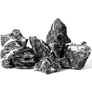 2.2-8.1 Inches Natural Seiryu Stone, 5 PCS Mixed Sizes Aquarium Rocks for Aquascaping, Iwagumi Layouts, Terrariums & Aquarium Dcor