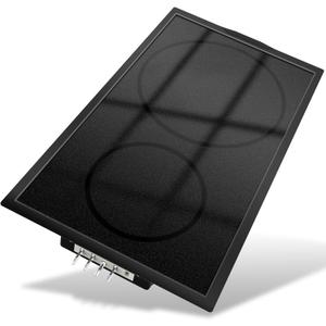 Upgraded A122B Radiant Cartridge Compatible with Jenn Air Cooktop Replacement Parts, A122BA Glass Cooktop Replacement Burner For Jenn-Air Range/Cooktop Cartridge Black With Ceran Glass-Ceramic Surface