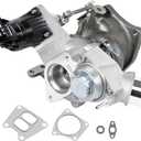 Turbo Turbocharger with Actuator and Reducer Valve Compatible with Honda Accord 6A0-F4-T/C 2018 2019 2020 2021 2022 2023 1.5L Supercharger Kit Small Turbo Charger, Replace180810528E/181201132E