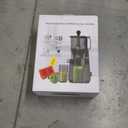 Cold Press Juicer, , 220W Slow Masticating Juicer Machine (Grey)
