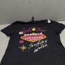 Las Vegas Girls Trip Birthday Queen Shirts For Women Squad T-Shirt (Small, Black)