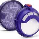 AMSAMOTION Filter Kits for Dyson DC25 Vacuum Dyson Ball Filter, Dyson DC25 HEPA Post Filter and Pre Motor Filter Replacement Equivalent to Dyson Part - 916188-05 and 919171-02, Fits DC-25 Models