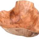 Wood bowl(12"-14"),Handmade Natural Root Bowls, Fruit Salad Bowls, Creative Wooden Bowls, Each Piece is Unique