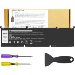 Fancy Buying 69KF2 Battery for Dell XPS 15 9500 9510 9520 9530 M15 R3 R4 R5 R6 R7, M16 R1, M17 R3 R4 Precision 5550 5560 5570 Inspiron 7510 7610 7620 P87F P91F P45E 0GFJ6 Vostro 7510 7620-86Wh