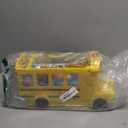 Fisher-Price Little People Toddler Toy Big Yellow School Bus & Community Heroes Set, Musical Pull-Along Vehicle & Figures for Kids Ages 1+ Years 