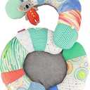 Infantino 3-in-1 Tummy Time, Sit Support & Mini Gym - Removable Toy Arch - Musical Koala Pal, Soothing Leaf Teether & Peek-and-See Mirror - for Babies, 0M+