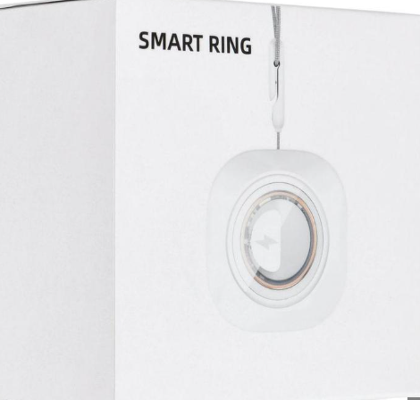  Smart device Smart Ring R11M - smart steel ring with charging box Size 8 (18,1mm) Silver