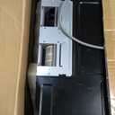 SHARP SMO1754JS Over the Range Microwave Oven with 13.6" Carousel Turntable, 30-inch, 1.7 Cubic Feet, 1,000 Watt, 300CFM Fan, Sensor Cooking, Edge to Edge Black Glass with Stainless