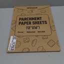 200 PCS Unbleached Parchment Paper Sheets for Baking 12x16 Inches, Non-Stick and Non-Toxic Pre-cut Parchment Sheets for Oven, Cooking, Grilling, Air Fryer and Steaming - Fit for Half Sheet Pans