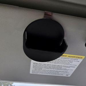 Black Car Visor Clip Holder for ZYN, Nicotine Pouch Organizer with Secure Storage, Lightweight, Durable & Universal Fit for All Vehicles, Unique Gift