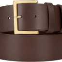 Wide Leather Belt for Women Dresses 1.9" Fashion Thick Chunky Wide Waist Belt with Gold Silver Buckle