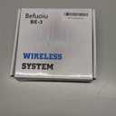 UHF Wireless In Ear Monitor System Metal, Professional Wireless IEM System, 16 Adjustable Channel, Portable Rechargeable Transmitter and bodypack Receiver for Studio, Band Rehearsal, Live Performance