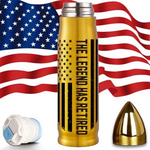 Retirement Gifts for Men, The Legend Has Retired Gifts, 17 Oz Tumbler for Men Dad Boss Coworker