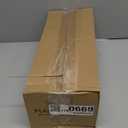 novelinks 16 oz Clear Plastic Jars with Lids, Refillable 16oz Mason Jars with Lids & Storage Containers for Kitchen & Household Use (10 Pack,Black)