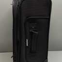 SwissGear Sion Softside Expandable Luggage  Carry-On Suitcase with 360 Degree Wheels & Retractable Handle  21 Inch, Perfect for 1-3 Night Trips  Black
