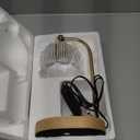 Candle Warmer Lamp with Timer and Dimmer,Electric Gold Light Gifts for Women Melt Wax Warmer Lamp with 2 Bulbs for Candle Jars House Warming New Home Decor Bedroom