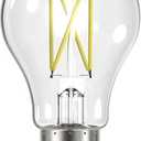 2 x Satco S12417 Bulb, Cool White (4000K) -8 Watt