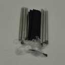 Dog Gate for Stairs, 27"-48" Width Expandable Pet Gates for The House, Pressure Mount Step Over Indoor Dog Gates for Doorways, Stairways, Small Dogs, Puppy