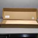 Fun Memories Wood Floating Shelves Set of 2, Rustic Pine Wood Floating Shelves for Wall Mounting, Wide Wall Shelf for Home Decor and Storage, 24" W x 7" D, Natural Unfinished, DIY Stain