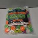 ArtCreativity Halloween Glow in the Dark Bouncing Balls, Bulk Pack of 72, 6 Halloween Theme Designs, 1.25 Inch High-Bounce Balls for Kids, Trick or Treat Giveaways, Party Favors and Goodie Bag Fillers