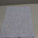 ZeeMart Rustic Cotton Linen Table Runner, 13x72 Inches Blue, Farmhouse Style Dusty Blue Table Runners 72 Inches Long, Washable Kitchen Dining Table Decoration for Home Party Decor